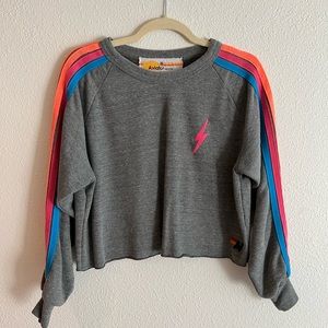 Aviator Nation cropped sweatshirt